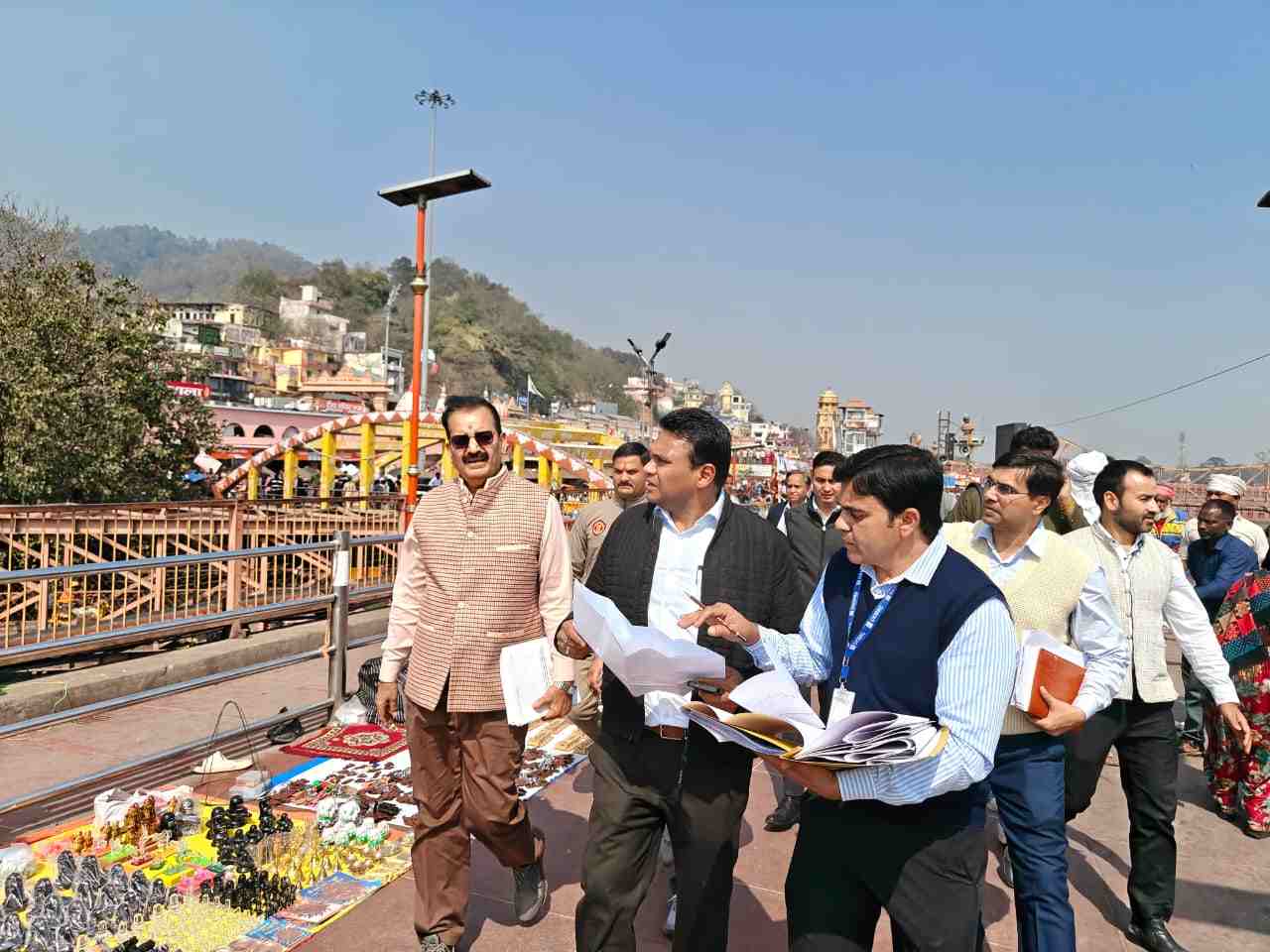 Uttarakhand: हरिद्वार में 21 किमी मेट्रो पॉड टैक्सी परियोजना का सचिव ने किया स्थलीय निरीक्षण