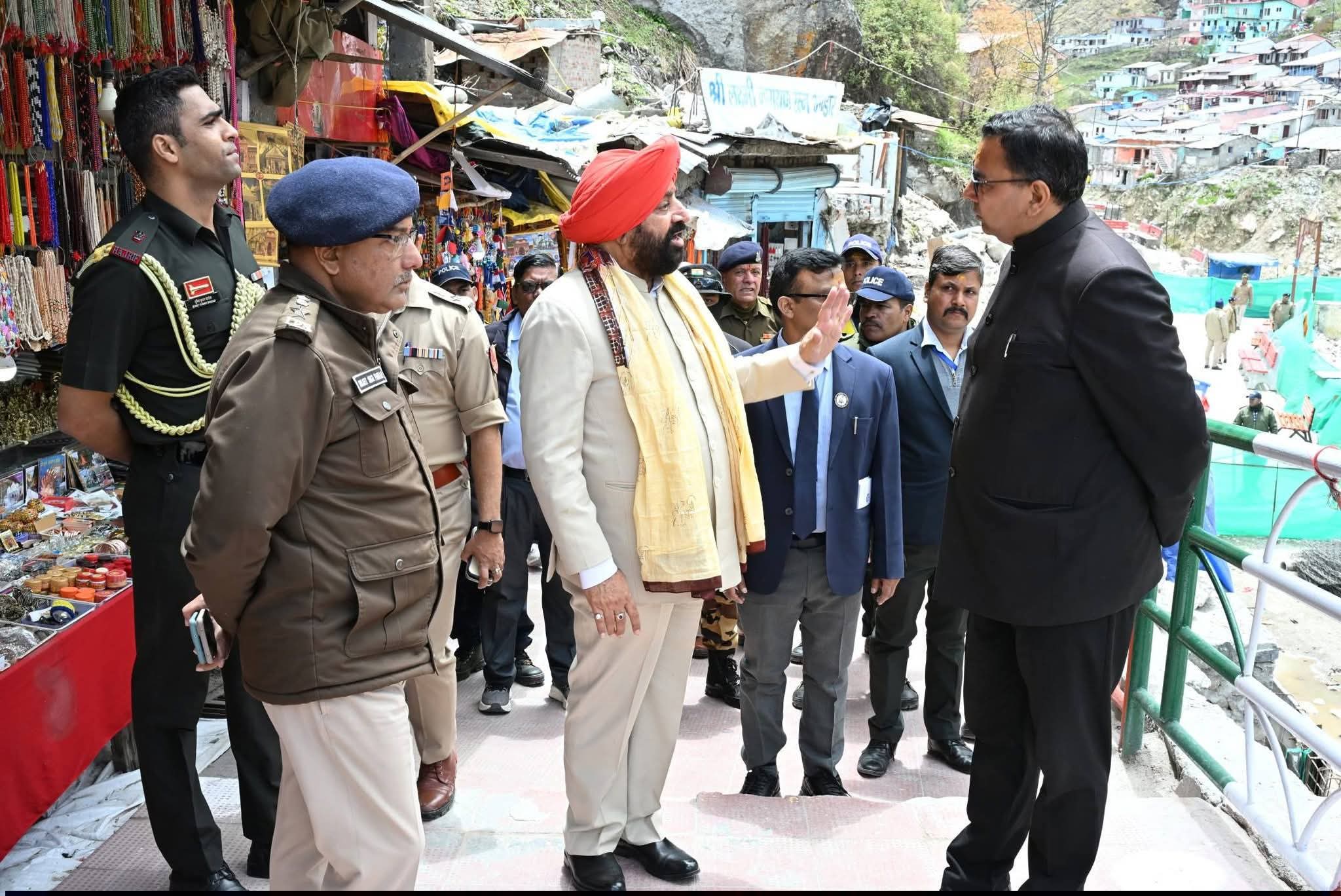 Uttarakhand: राज्यपाल ने किए बदरीविशाल के दर्शन, मास्टर प्लान कार्यों का लिया जायजा