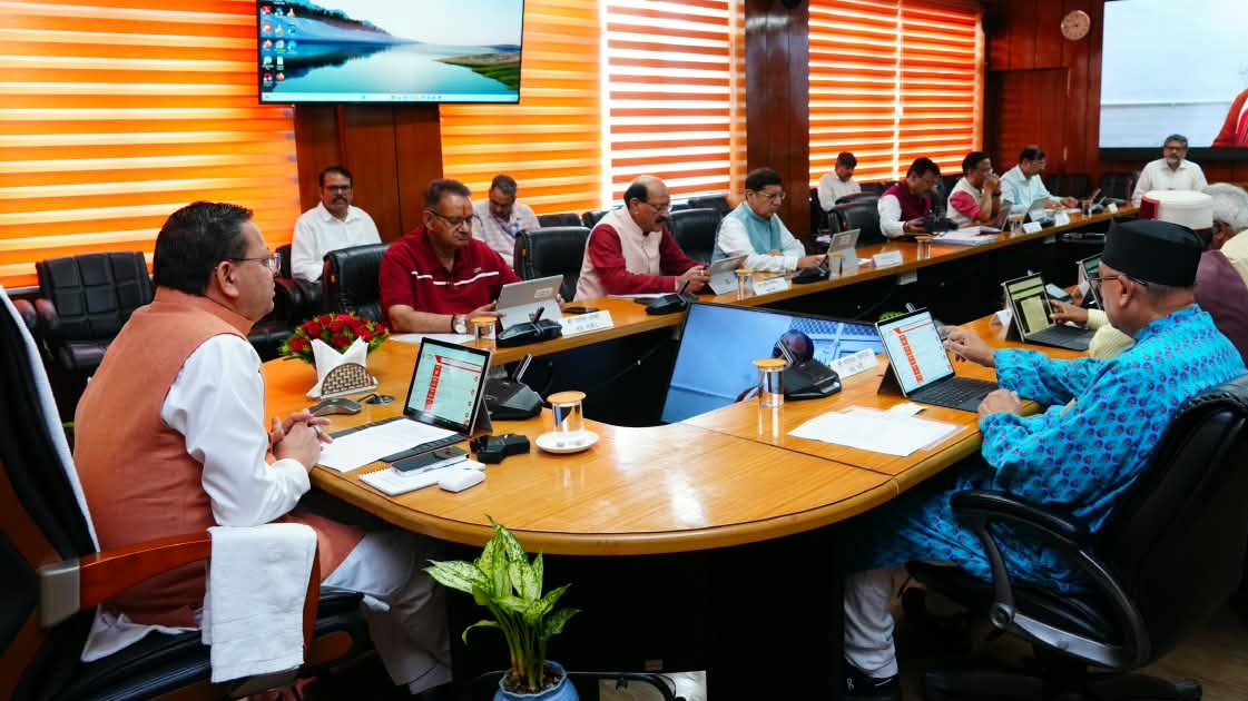 Uttarakhand: मुख्यमंत्री की अध्यक्षता में हुई कैबिनेट की बैठक, इन प्रस्ताव को मिली मंजूरी…