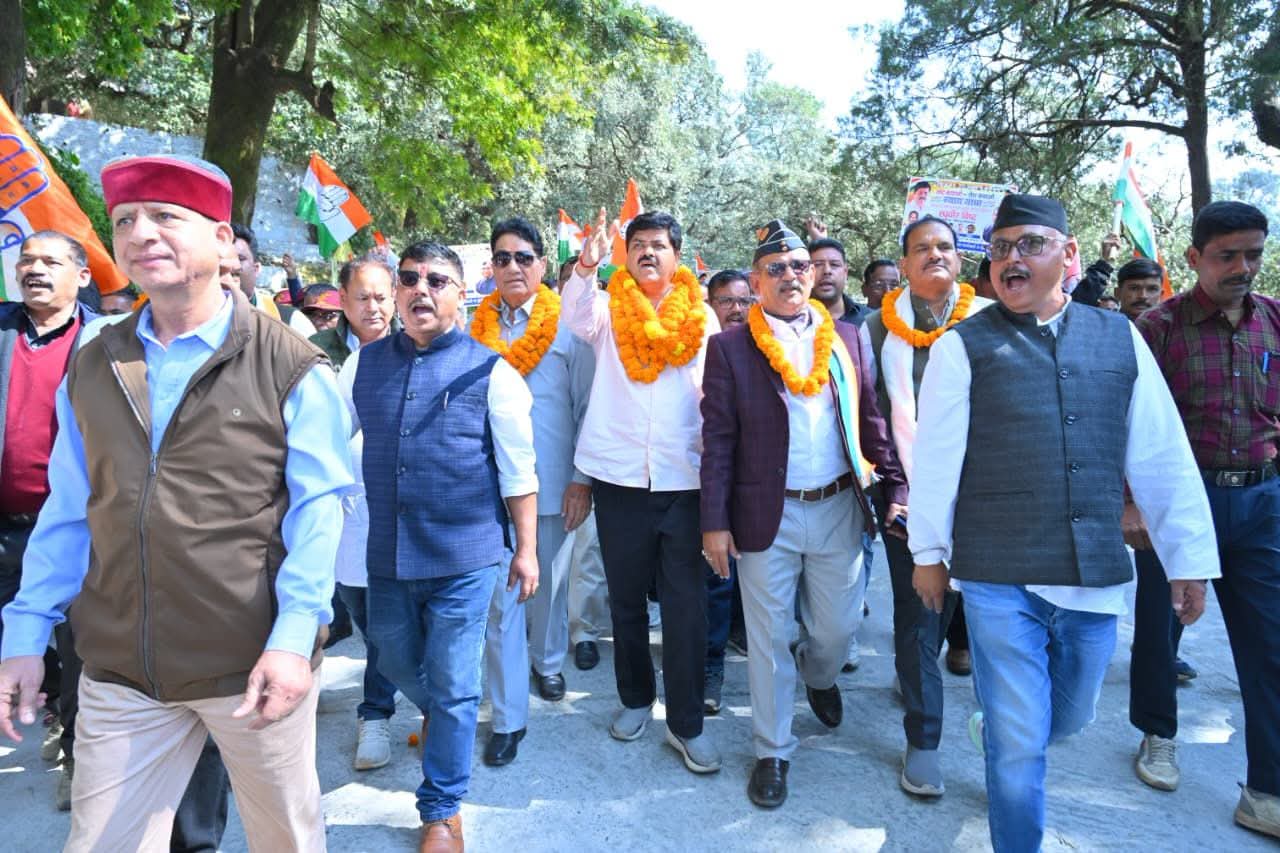 Uttarakhand: भाजपा की जनविरोधी नीतियों के खिलाफ कांग्रेस की न्याय यात्रा, लैंसडाउन-चौबट्टाखाल समेत चार विधानसभा क्षेत्रों में निकली यात्रा
